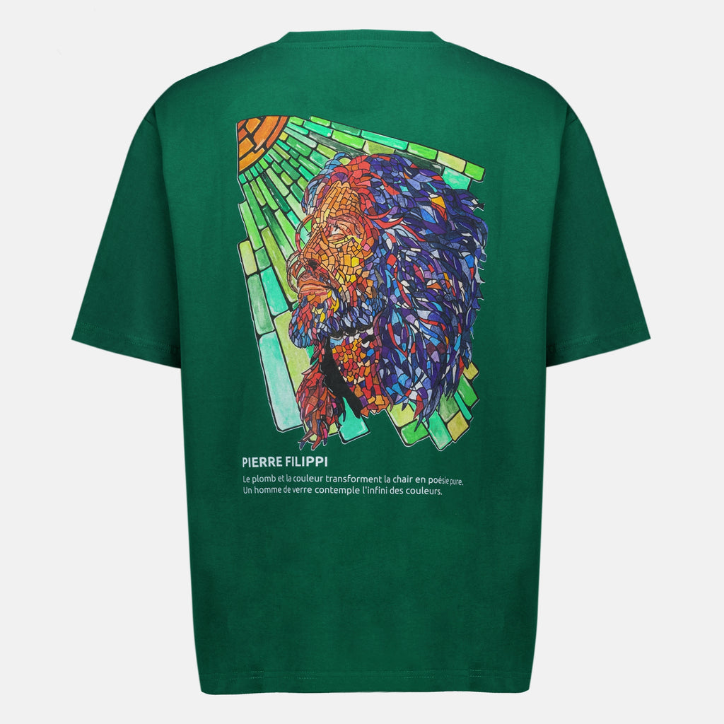 T-shirts T-shirt Pierre Filippi Verde Fair Vert Homme