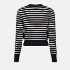 Malhas Cardigan marinière Ami PARIS Azul Femme