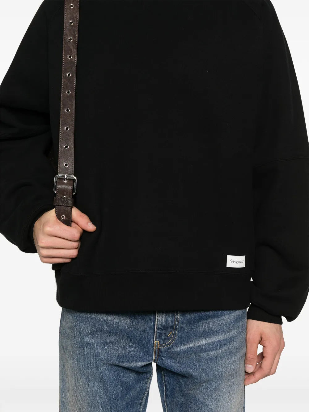 Sweatshirts Black sweatshirt Saint Laurent Black Homme