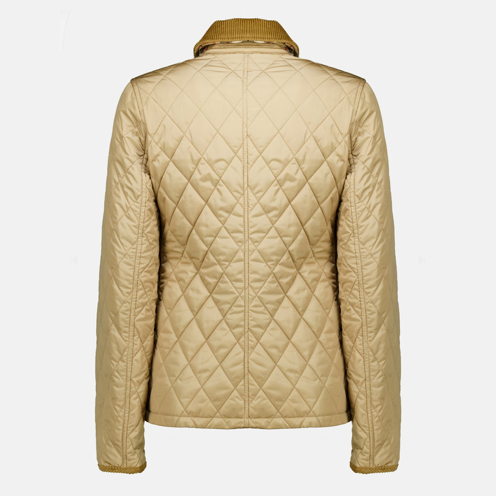 Vestes 베이지 나일론 패딩 재킷 Burberry Beige Femme