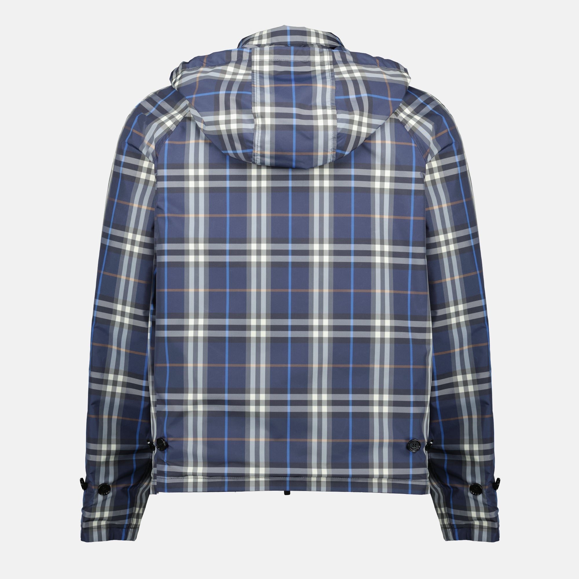 Vestes Veste réversible Check bleu marine Burberry Bleu foncé Homme