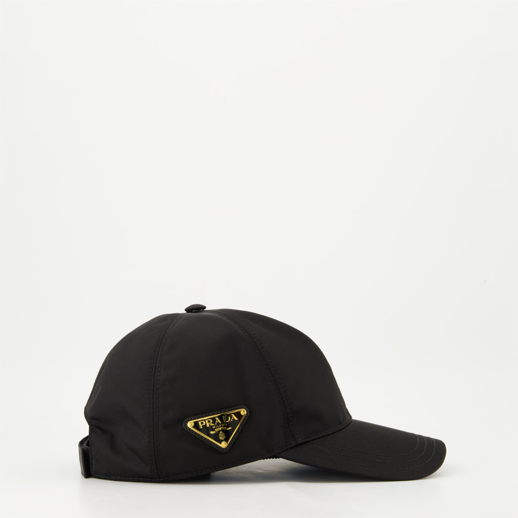 Hats, caps and beanies Casquette en Re-Nylon Prada Black Femme