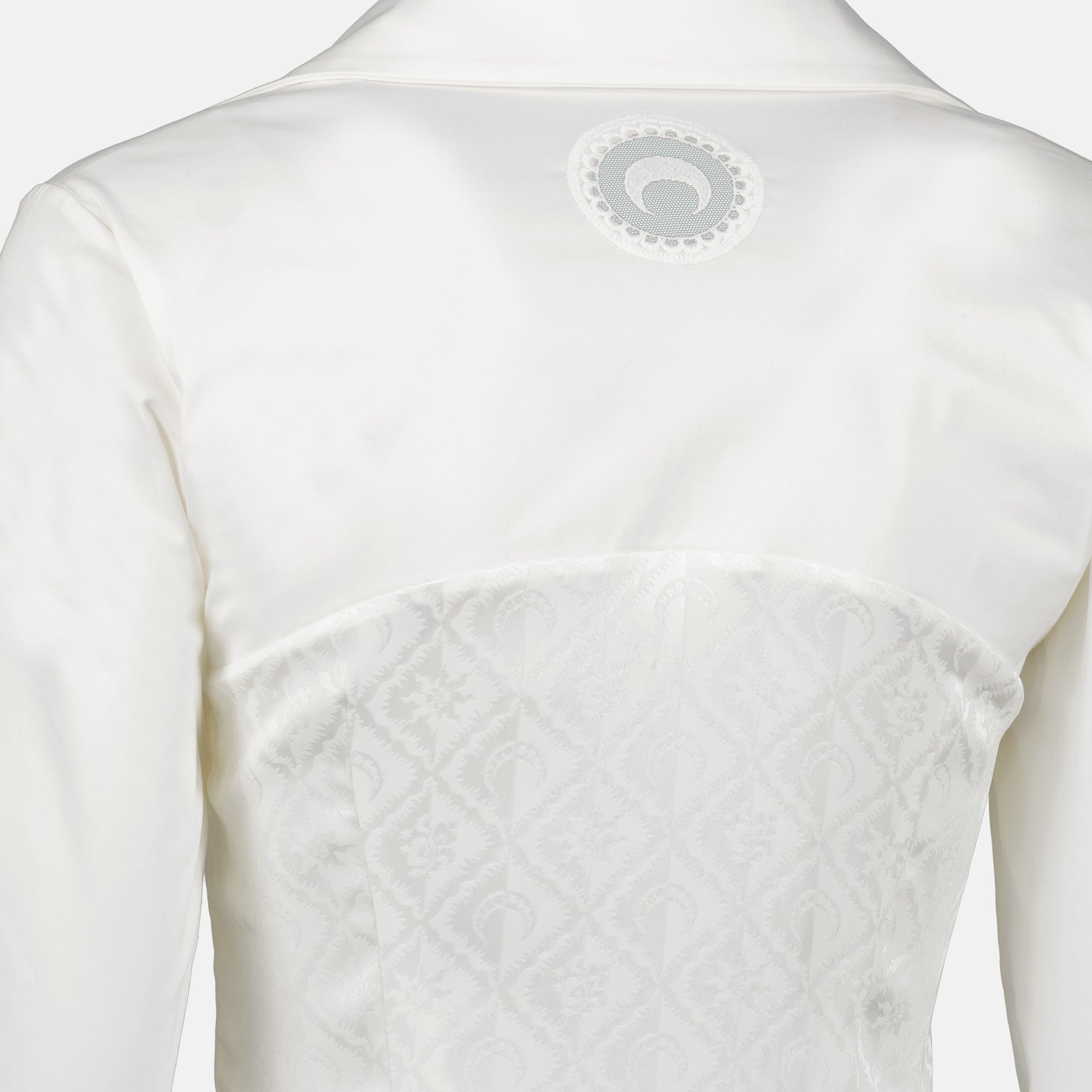 Chemises ホワイトジップアップシャツ Marine Serre Blanc Femme