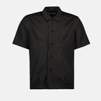 Shirts Cotton Shirt Sacai Black Homme