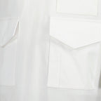 T-shirt T-shirt à poches Sacai Bianco Homme