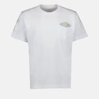 T-shirts Logo T-Shirt Sacai White Homme
