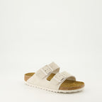 Zapatos abiertos Zapatillas Arizona Birkenstock Beige Femme