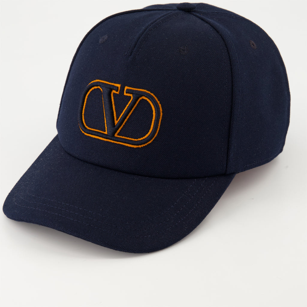 Chapeaux, casquettes et bonnets Casquette VLogo Signature Valentino Garavani Bleu foncé Homme