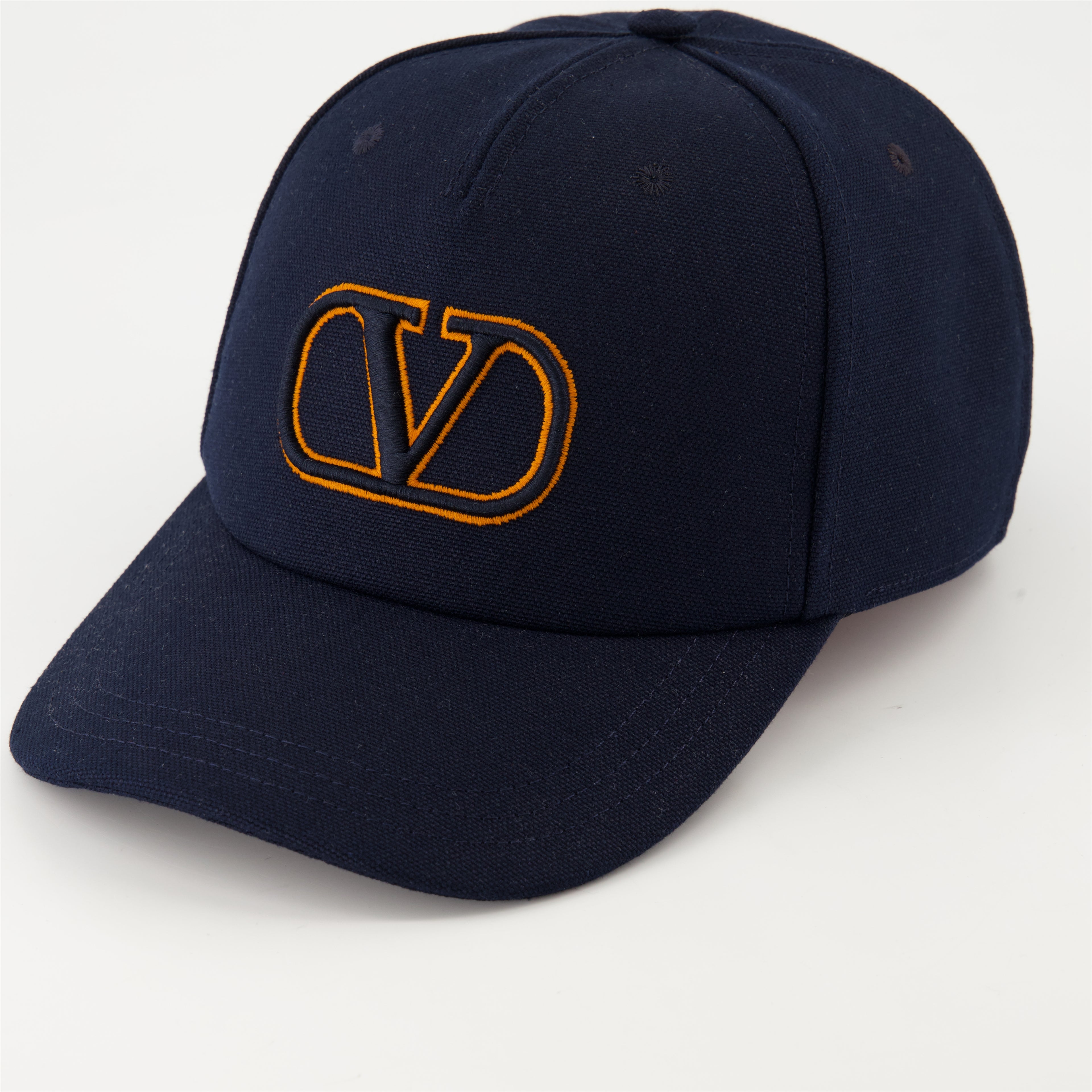 Chapeaux, casquettes et bonnets Casquette VLogo Signature Valentino Garavani Bleu foncé Homme