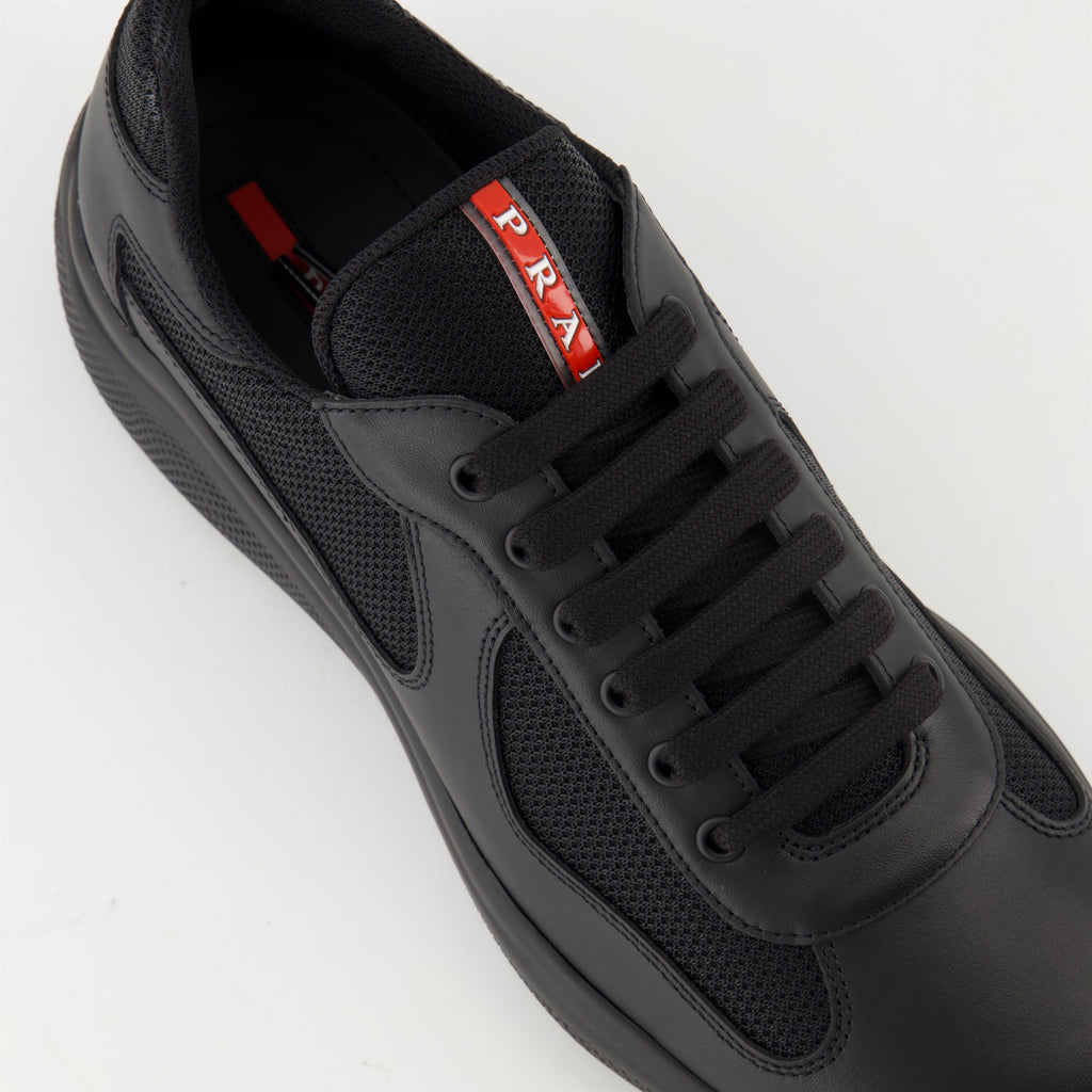 Sneakers America's Cup Sneakers Prada Black Homme