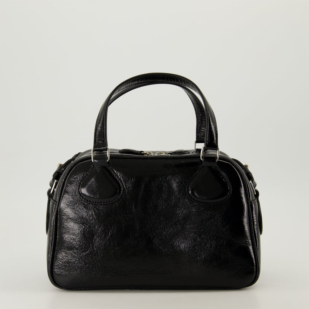 Tote bags Bowling Bag Reissue Courrèges Black Unisex