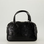 Tote bags Bowling Bag Reissue Courrèges Black Unisex