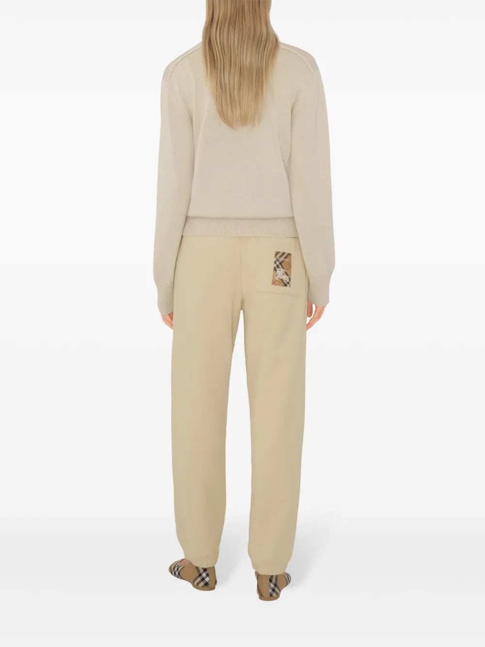 Pants Cavalier Jogging Pants Burberry Beige Femme
