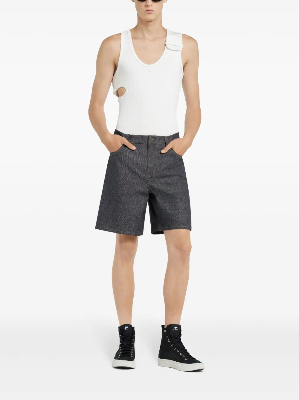 Shorts Short Hammer Courrèges Gray Homme