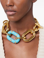 Joyería Collar XL Link Palm Springs Rabanne Oro Femme