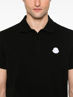 Polo shirts Black Short Sleeve Polo Moncler Black Homme