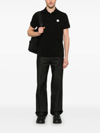 Polo shirts Black Short Sleeve Polo Moncler Black Homme