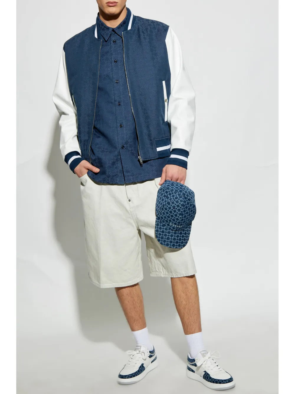 Shirts Monogrammed Shirt 72 Givenchy Gray Homme