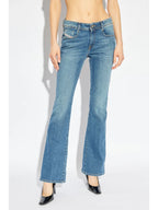 Pantalons Jean 1969 D-Ebbey bleu délavé Diesel Bleu Femme