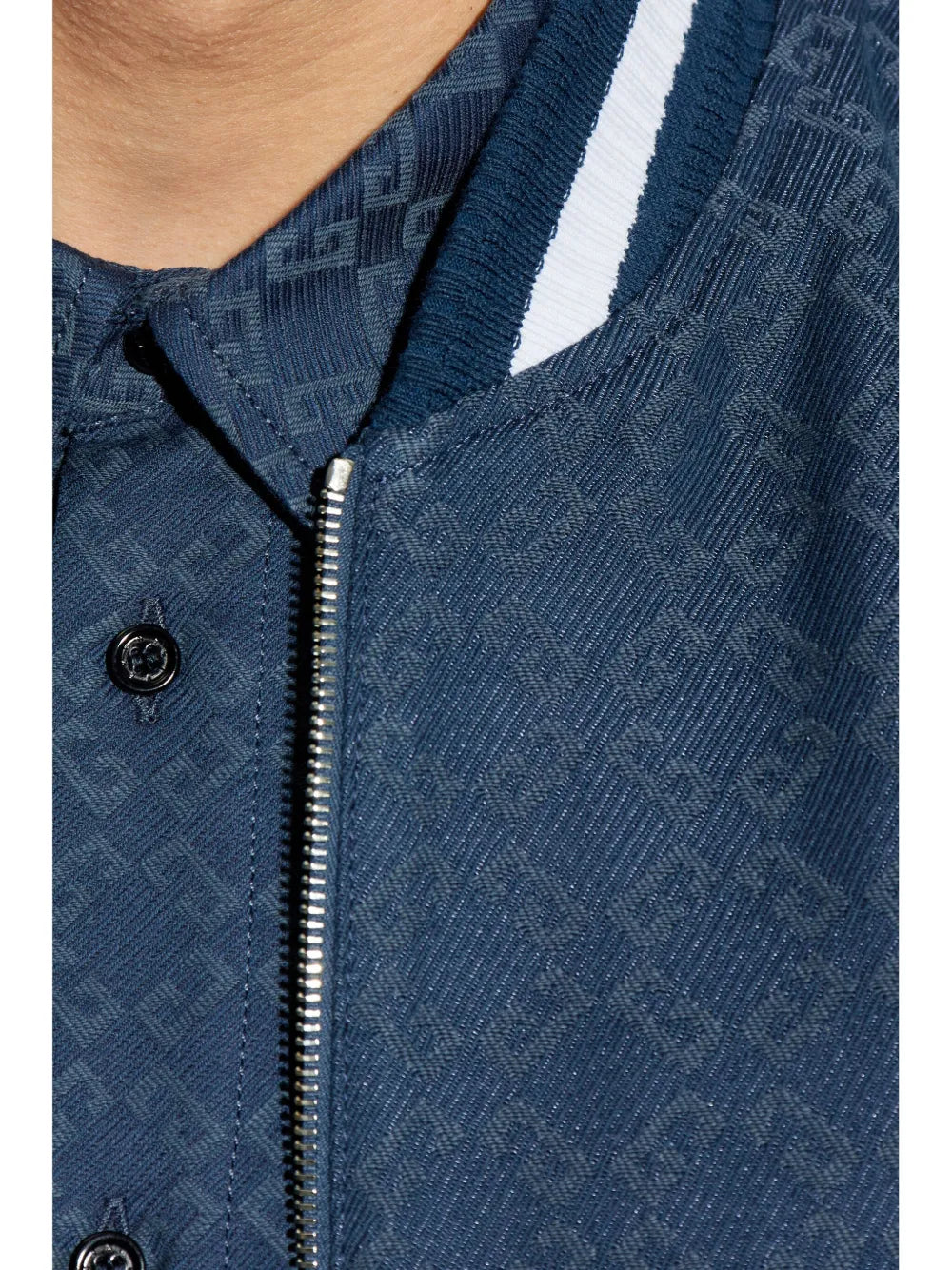 Giacche Bomber Varsity in Denim Givenchy Blu scuro Homme