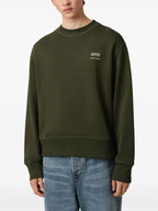 Sweatshirts Sweatshirt Alexandre Mattiussi Ami PARIS Kaki Homme