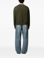 Sweatshirts Sweatshirt Alexandre Mattiussi Ami PARIS Kaki Homme