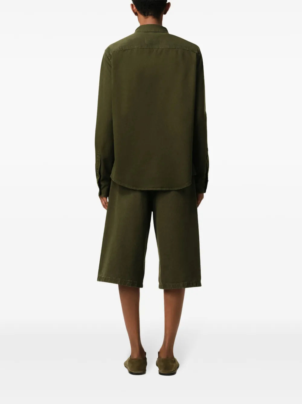 Chemises Chemise Ami de coeur Ami PARIS Kaki Unisexe