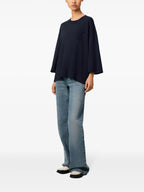 T-shirts Woven Ami de Coeur T-shirt Ami PARIS Dark blue Femme