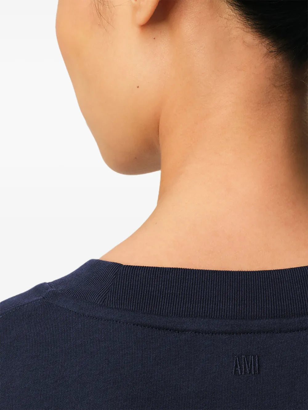 T-shirts Woven Ami de Coeur T-shirt Ami PARIS Dark blue Femme