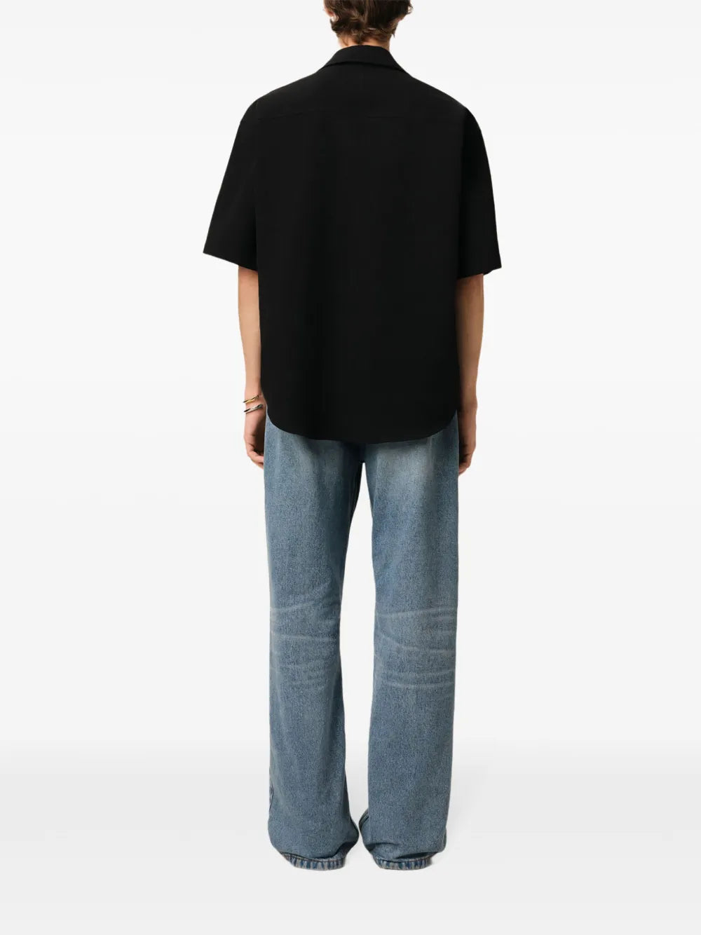 Camicie Camicia oversize Ami PARIS Nero Homme