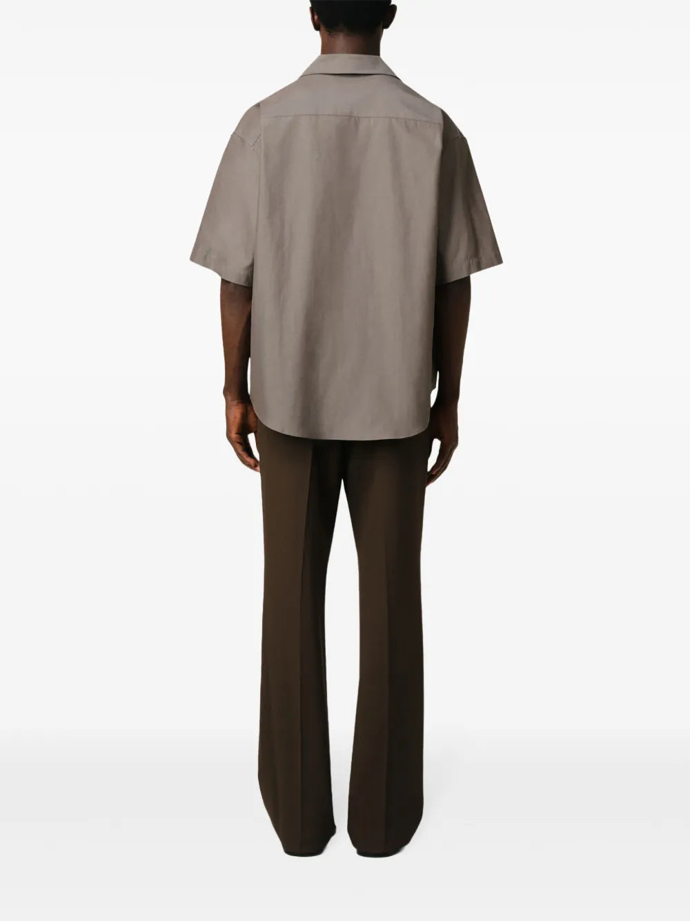 Chemises Chemise Boxy Ami PARIS Kaki Homme