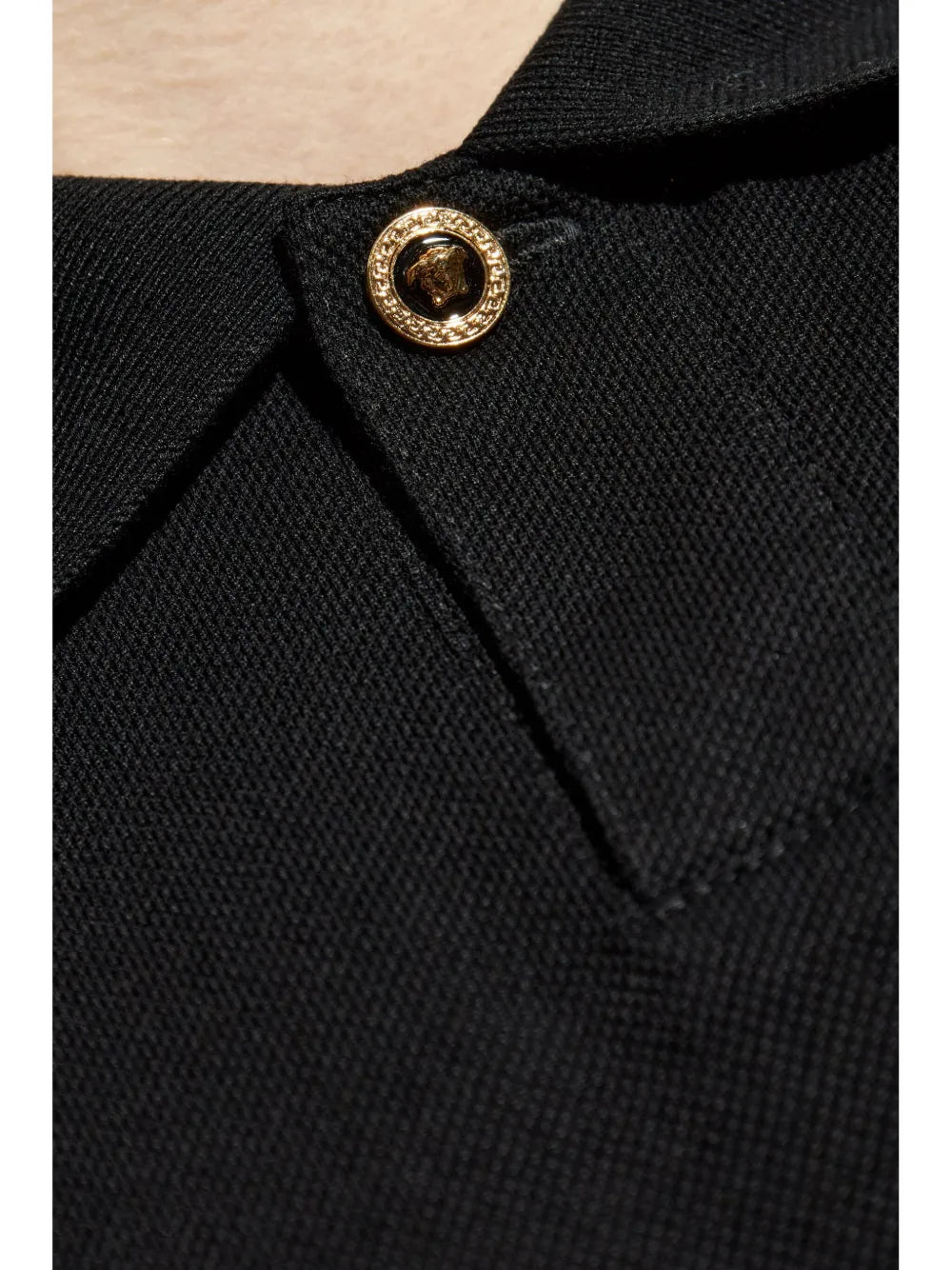 Polo shirts Black Polo Versace Black Homme