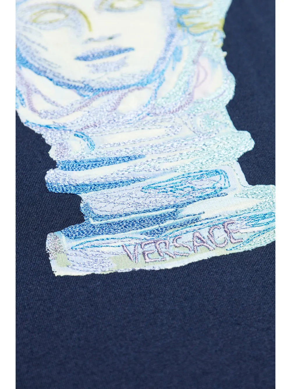 T-shirt T-shirt Medusa Gallery Versace Blu scuro Homme