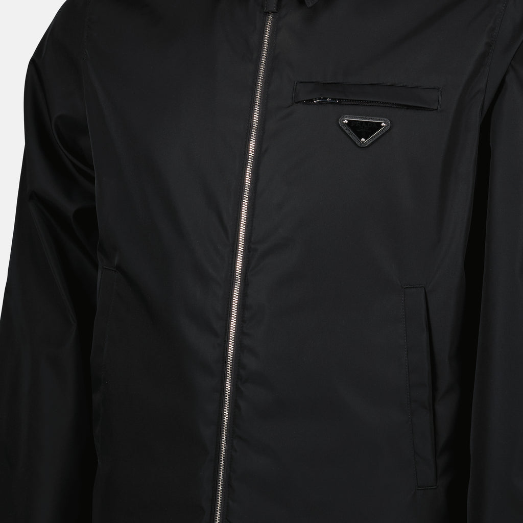 Giacche Giacca in Re-nylon Prada Nero Homme