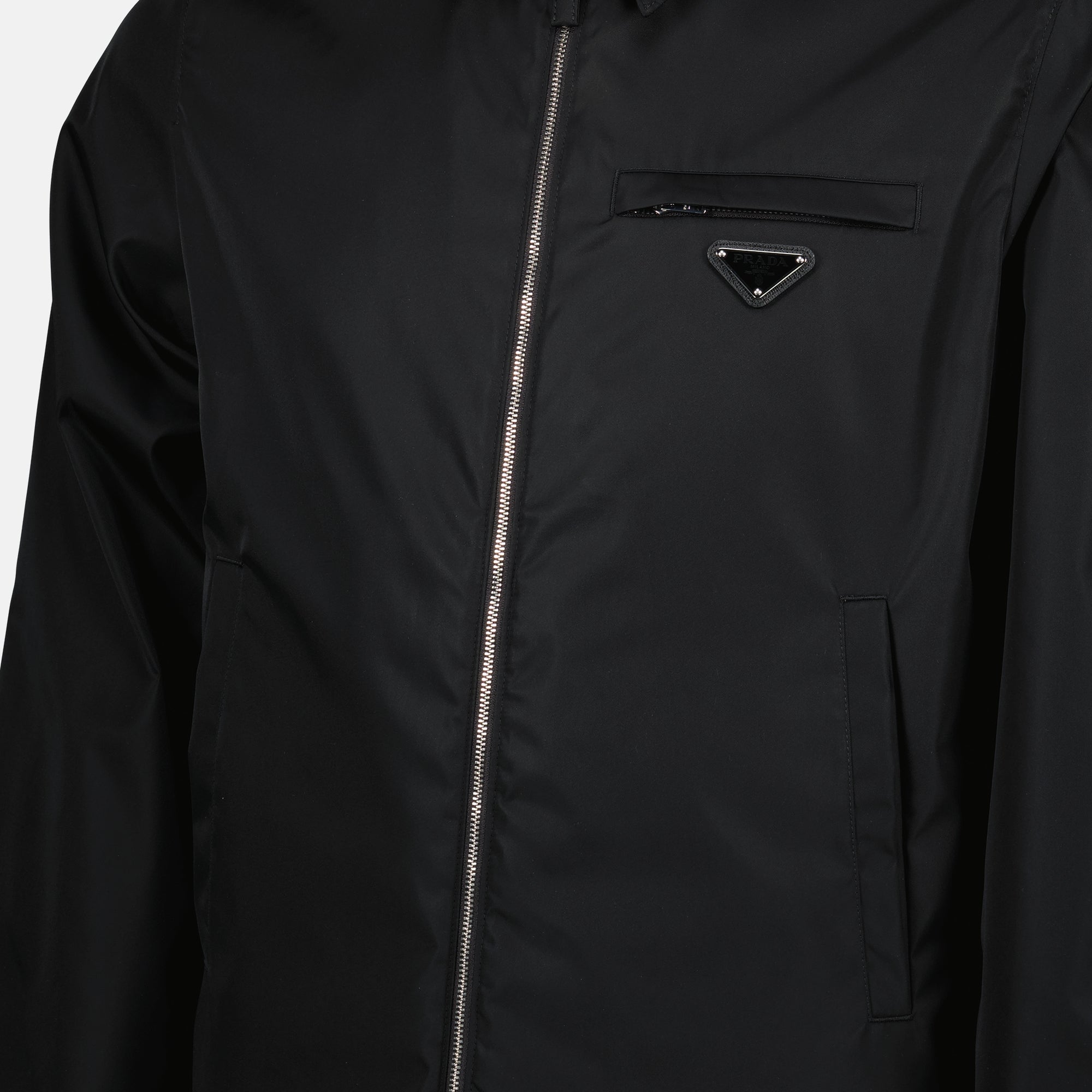 Giacche Giacca in Re-nylon Prada Nero Homme