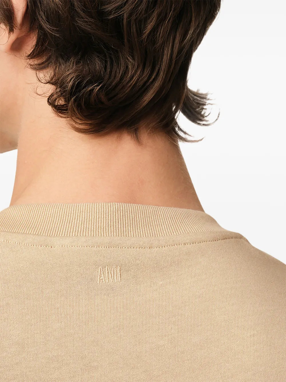 T-shirts T-shirt Ami de coeur Ami PARIS Beige Unisexe