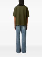 T-Shirts Alexandre Mattiussi T-Shirt Ami PARIS Khaki Homme