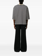 T-shirts Striped T-shirt Ami PARIS Dark blue Unisex