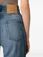 Hosen Ausstellung Jeans Ami PARIS Blau Femme