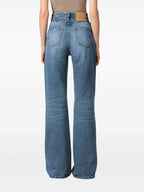 Hosen Ausstellung Jeans Ami PARIS Blau Femme