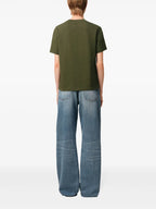 T-shirts T-shirt Ami de coeur Ami PARIS Kaki Unisexe