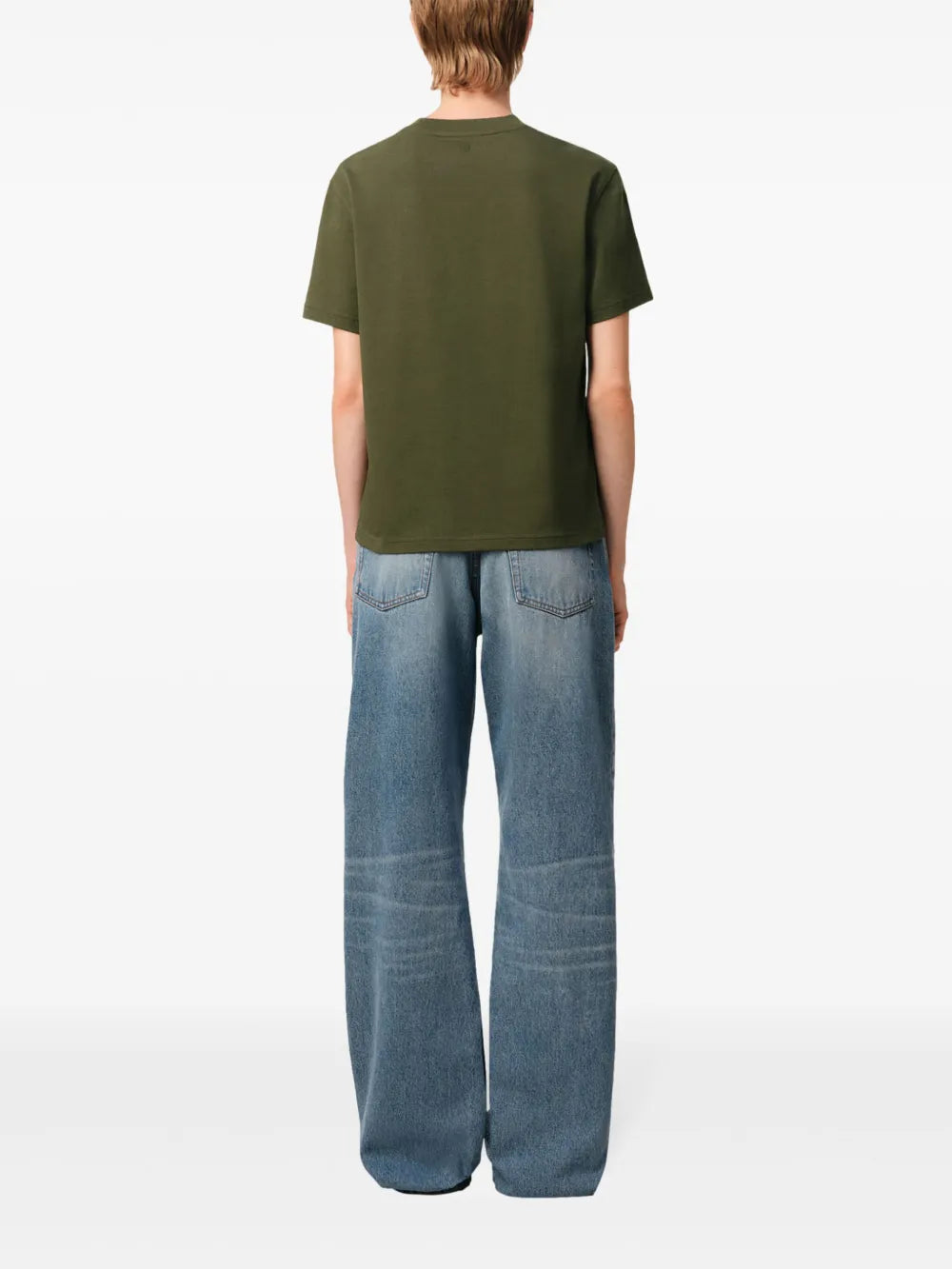 T-shirts T-shirt Ami de coeur Ami PARIS Kaki Unisexe