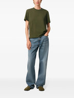 T-shirts T-shirt Ami de coeur Ami PARIS Kaki Unisexe