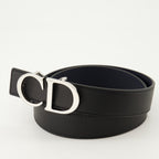 Gürtel Ceinture CD réversible Dior Schwarz Homme