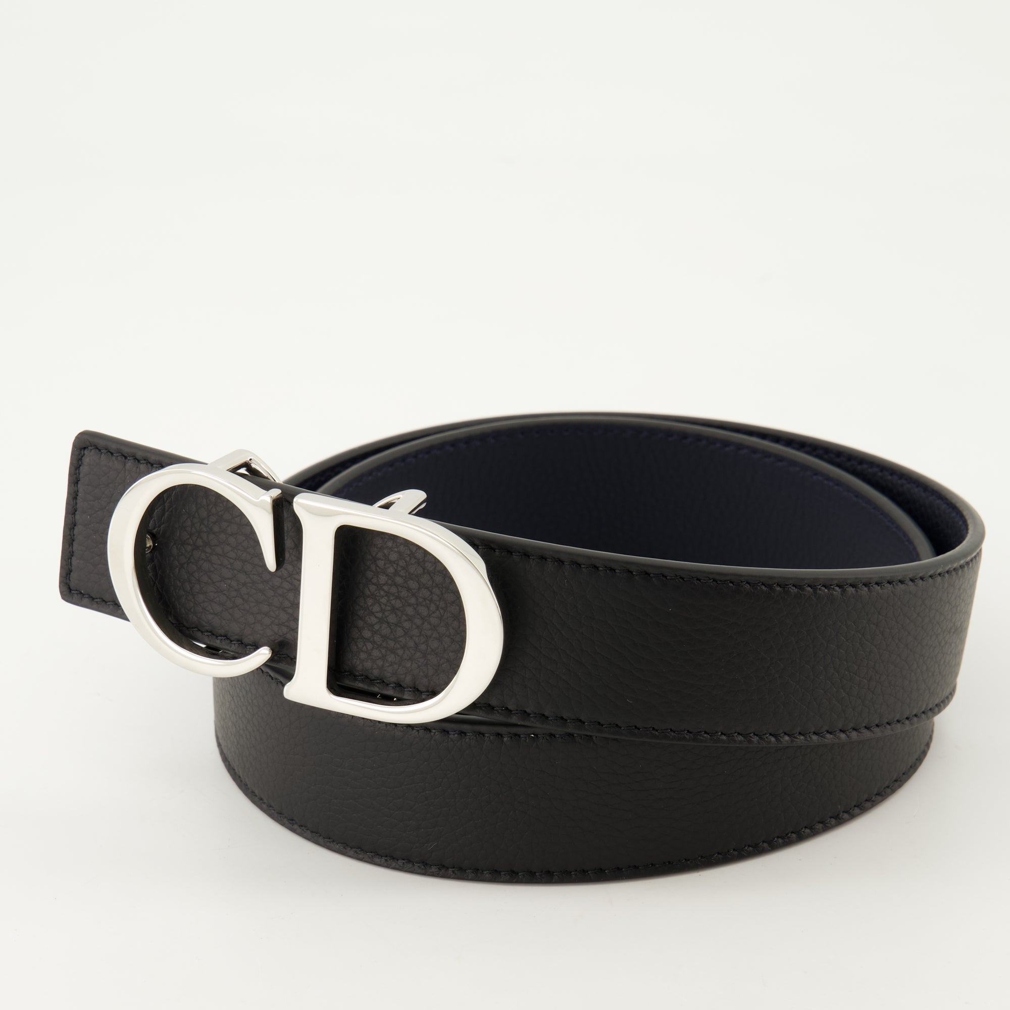 Gürtel Ceinture CD réversible Dior Schwarz Homme