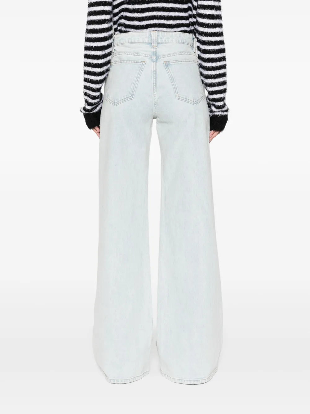 Pants Dane Jeans Khaite Blue Femme