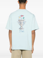 T-shirts Vase T-shirt Drole De Monsieur Blue Homme