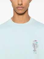 T-shirts Vase T-shirt Drole De Monsieur Blue Homme