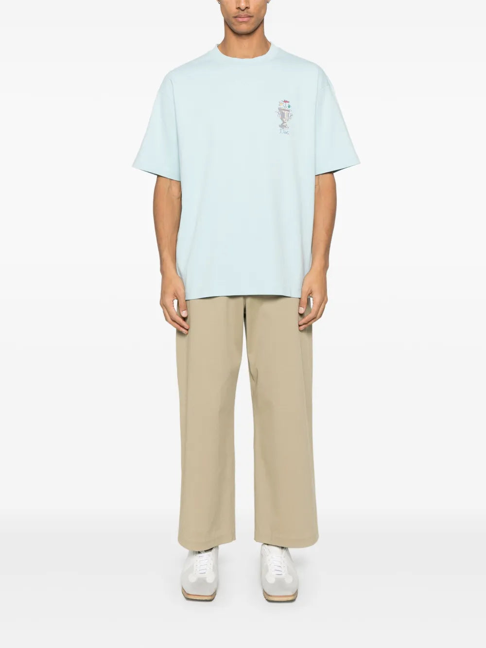 T-shirts Vase T-shirt Drole De Monsieur Blue Homme