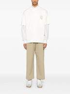 T-Shirts Trauben-Slogan T-Shirt Drole De Monsieur Weiß Herren